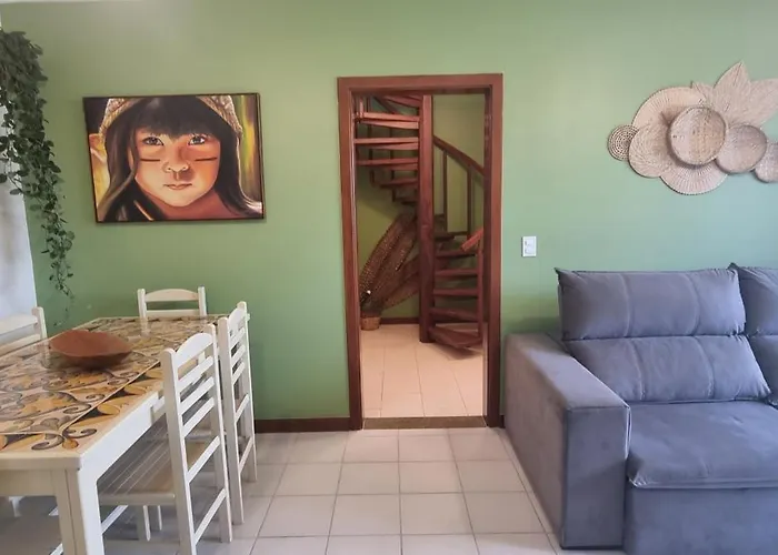 Cobertura Duplex com vista para o mar a apenas 2 minutos da praia
